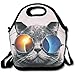 Produktbild Total Solar Eclipse Cat Glasses Lunch Box Bag Lunch Tote Lunch Holder With Adjustable Strap For Kids And Adults For School Picnic Office Travel Outdoor School 11x11x5.5 Inch