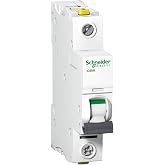 Schneider Electric A9F03125 Circuit Breaker iC60N, 1P, 25A, B Characteristics, Multicolor | 25A B-Caracter&iacute;stica 1PC