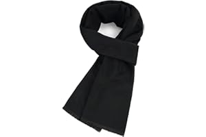 JUSTAY SOWARM Winter Mens Scarf Cashmere Feel Scarves Warm Soft Fashion Business Plaid Scarf Gifts for Men