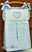 NAPPY STACKER / DIAPER BAG MATCH BABY NURSERY COT / COT BED BEDDING - HEARTS BLUE