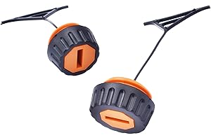 Cancanle 2 en 1 Bouchon de carburant et bouchon d'huile pour Stihl 010 011 012 020 020t 021 023 024 025 026 028 034 034s 036 038 048 Tronçonneuse