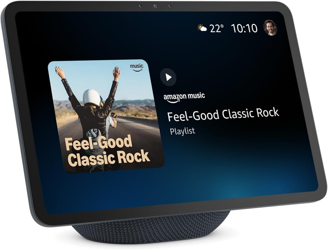 Amazon Echo Show 11 (newest gen), Vibrant Full-HD 11" display with more viewing area, spatial audio, Graphite, with Alexa+ Early Access