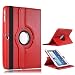 PU Leather Shell Full Body safety Stand tab 3 Case Cover For Samsung Galaxy Tab 3 2014 Edition Model GT-P5200 GT-P5210 GT-P5220 Free Screen Protector & Stylus - Red