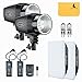 Price comparison product image Godox 300W2x150WPhoto Studio Strobe Flash Light Kit w/ RT-16 Channel Trigger Softbox Modeling Lamp (K-150A kit)