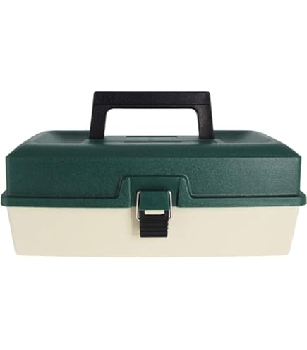 Boîte De Pêche Plano 3 Plateaux - Bleue - 22 Séparateurs - 16x7x9 Pouces