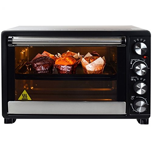 Syntrox Germany 45 Liter Mini Stand Backofen mit Umluft und Drehspieß Miniofen Minibackofen Pizzaofen - 6