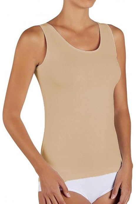 YSABEL MORA - Camiseta Interior Tirante Fino Mujer, Comodidad Y Transpirabilidad, Ideal Para Uso Diario, Tejido Suave Y Ajuste, Ropa Interior Básica, Sin Costuras, Antialérgica