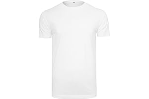 Build Your Brand Maglietta da uomo a maniche corte, maglietta da uomo, taglio più lungo, disponibile in molte varianti di colore, taglie XS - 5XL