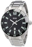 Hugo Boss Herren-Armbanduhr XL Analog Quarz Edelstahl 1512889