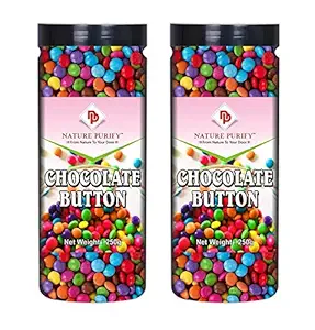 Nature Purify-Chocolate Buttons - Chocolate Munchies 250gm [Buy 1 get 1 Free]