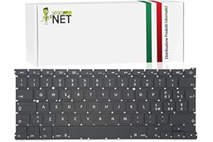NEW NET NewNet Keyboards Tastiera Italiana Compatibile con Notebook Mac Book Air 13 A1369 (Late 2010 - Mid 2011) A1466 (Mid 2012 - Mid 2013 - Early 2014 - Early 2015)