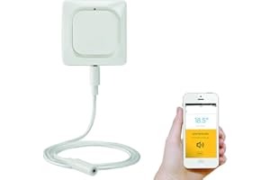 Honeywell Home W1KS Czujnik Wody i Mrozu, Biały, 1,2m