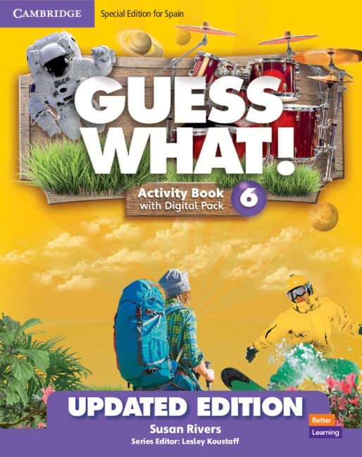 Guess What! Level 6 Activity Book with Digital Pack and Home Booklet Special Edition for Spain Updated (2023)
