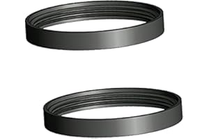 MON MOBILIER DESIGN Juego de 2 sellos de silicona de 80 mm para estufa de alta temperatura