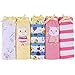 Set of 5 Cartoon Cute Girls Underwears Children Cotton Underwears No Lace(6-7Y)