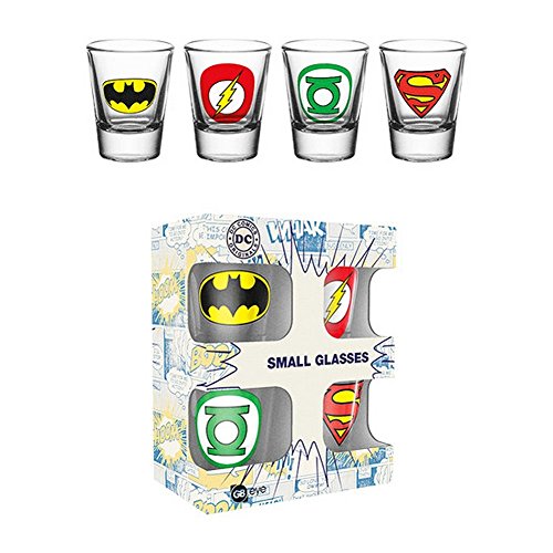 GB Eye LTD, DC Comics, Logos, Vasos para chupito