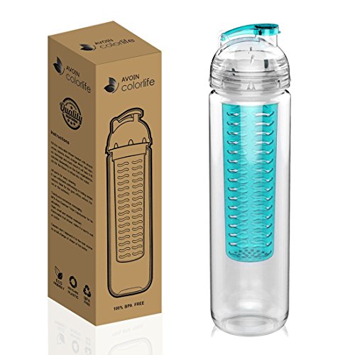 Trinkflasche für Fruchtschorlen, 800 ml, Tritan, BPA-frei - 5