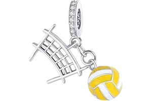 BEEUVIP Zawieszki ze srebra próby 925, zawieszki z motywem serca, do bransoletek i naszyjników dla kobiet, dziewcząt