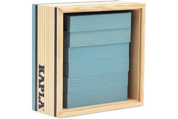 KAPLA - Coffret 40 planchettes - Bleu ciel