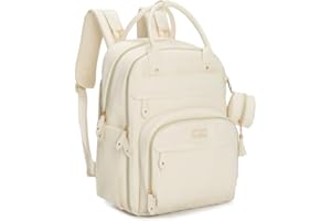 BabbleRoo Zaino per pannolini con fasciatoio per neonati, unisex, grande capacità, borsa multifunzione, impermeabile, da viaggio con custodia per ciuccio staccabile
