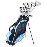 Palm Springs Golf Visa V2 Ladies Right Hand All Graphite Golf Club Set with Bag