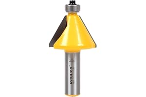 Yonico 13914 30 Degree Bevel Edge Forming Router Bit 1/2-Inch Shank