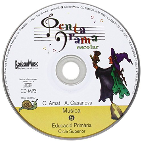 Pentagrama Escolar 5CD + Quadern d'exercicis