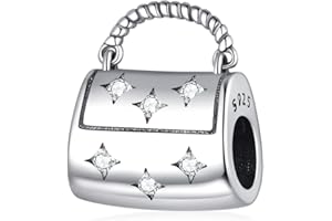 Jokmeo 925er Sterlingsilber Charms für Armbänder Charms Anhänger Kompatibel mit Pandora-Armbänder, Charm Bead Pendant Geschenk für Frauen Mädchen