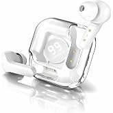 VEHOP TM12 Gaming TWS Earbuds – Ultra Low Latency 40ms, Bluetooth v5.3+ENC for Clear Calling, 40Hrs Playtime, Bass Boosted, Premium Wireless Headphone