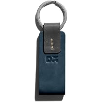 EXKOKORO Genuine Leather Keychain Organizer - Retro Car Style With Metal Buckle, Large Size, Handmade - View #7