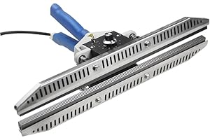 TEHONGMAI Hand Held Crimp Sealer, Portable Heat Crimper Sealer W/ 0-350℃ Temperature Control for Mylar Bag, Foil Bag, Cellophane Bag, Kraft Paper Bag, BOPP Bag