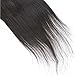 Sunwell Brazilian Virgin Lace Closure Human Hair Straight Free Part 4x4 Remy Lace Top Closure with Baby Hair Can be Bleached 130% Density Natural Color 8"