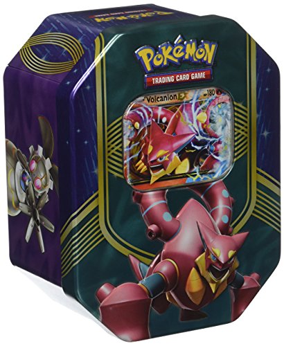 NEW Pokemon Trading Card Game Battle Heart Autumn Tin 2016 - Volcanion EX