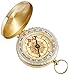 Produktbild Tonor tragbar Klassisch Camping Wandern Taschenuhr Stil Taschenkompass Bronzing Kompass Outdoor Navigation Werkzeug Gold
