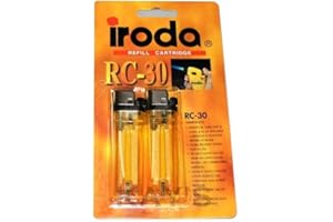 Kays Fasteners Pro Iroda Rc-30 Refillable Fuel Cell for Microjet & MicroTherm Torches Pack of 2