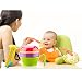 10pcs Practical Baby Food Manual Grinder Mash and Serve Bowl Set for Making Homemade Baby Food with Spoons