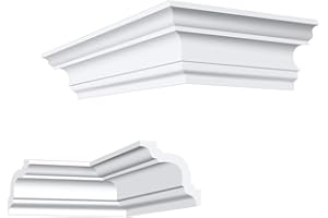 Marbet Design Pieza para regleta con moldura de rincón o esquina para embellecedor E-1 y NK-E-1