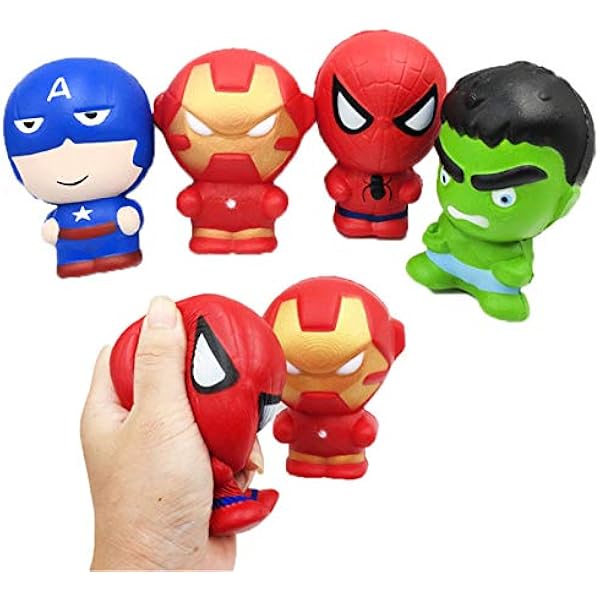 squishy spider man toy