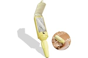 FQQF Fusselrolle Tierhaare,Wiederverwendbare Tierhaarentferner,Fusselbürste zum Katzenhaare & Hundehaare Entfernen,Wiederverwendbar für Sofa,Auto,Bett,Kleidung