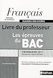 Image de Français - Les épreuves du Bac - Livre du professeur