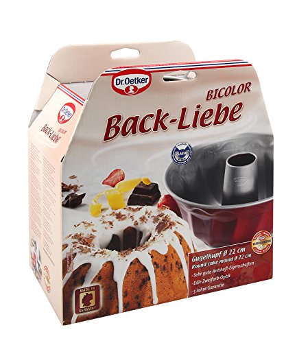 Dr. Oetker 2482 Gugelhupf Ø22cm BackLiebe Bicolor - 4
