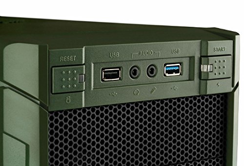Hyrican Military 5446 Gaming PC mit i5-7400 8GB RAM 120GB SSD + 1TB HDD GTX 1050 Ti - 3