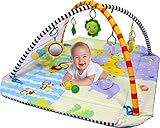 gimnasio 3 play bebesit SIN LIMITES DE EDAD - La esterilla educativa es ideal tanto para niños acostados boca abajo como para niños pequeños sentados solos. Consiste en paredes de colores que se pueden ajustar hacia arriba o hacia abajo, lo que le permite adaptar la alfombra a las necesidades de su hijo.