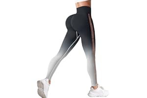 Zilams Leggins Sportivi Donna Vita Alta Push up Pantaloni Palestra Opaco Scrunch Pantacollant Anticellulite Senza Cuciture per Fitness Yoga Jogging