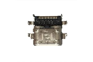 ZAHARA Connecteur de Port de Charge Jack de Type C pour Lenovo Thinkpad E480 E485 E490 E580 E585 E590 E595 R480/ E15 GEN 1 20RD 20RE/ L380 Yoga