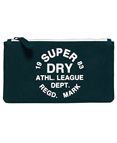 Preisvergleich Produktbild Superdry Federmäppchen „Athletic League“, Blaugrün