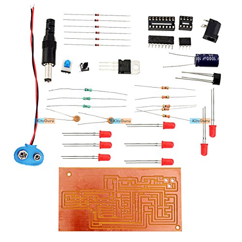 DIY Kit - Electronic Dice Circuit : LGKT068 Simple Electronic Projects