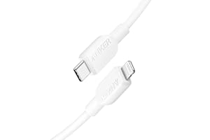 Anker Kabel USB-C do Lightning – certyfikowany MFi, kompatybilny z iPhone 14 i innymi (ładowarka nie jest dołączona), 1,8 m, biały