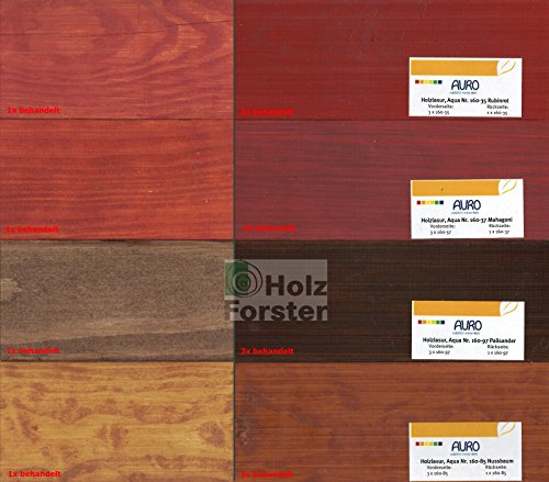 AURO Holzlasur Aqua Nr. 160-97 Palisander, 2,50 Liter - 8