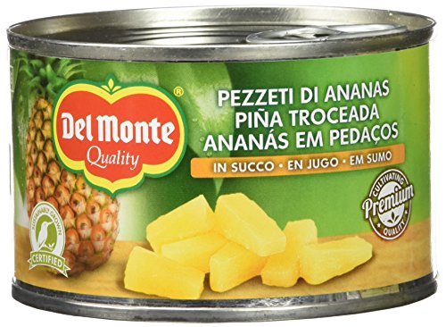 Del Monte Cluster Piña Troceada - Pack de 3 x 230g - Total: 690 g